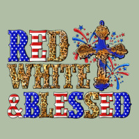 Red White And Blessed Urban Heavy Tee | Teevron
