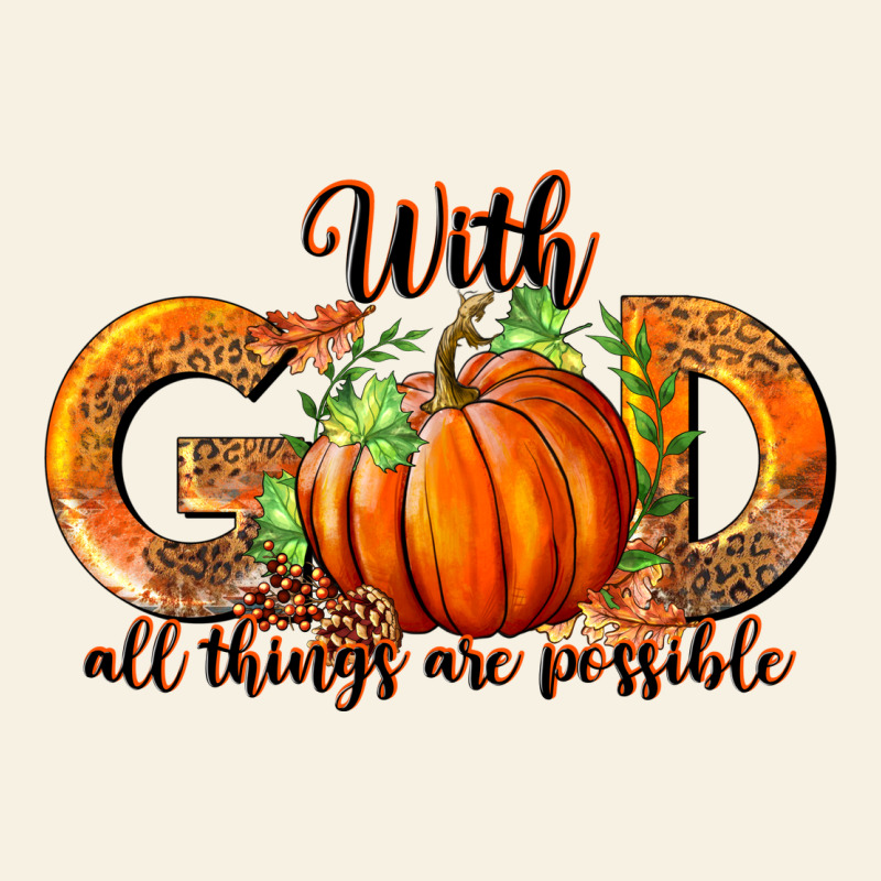With God All Thing Are Possible Vintage Tee by RanaPortraitStore | Teevron