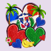 Dominican Repuclic Hearts Premium Hoodie | Teevron