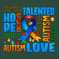 Autism  Words Zipper Hoodie | Teevron