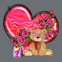 Valentines Heart With Bear Premium Hoodie | Teevron
