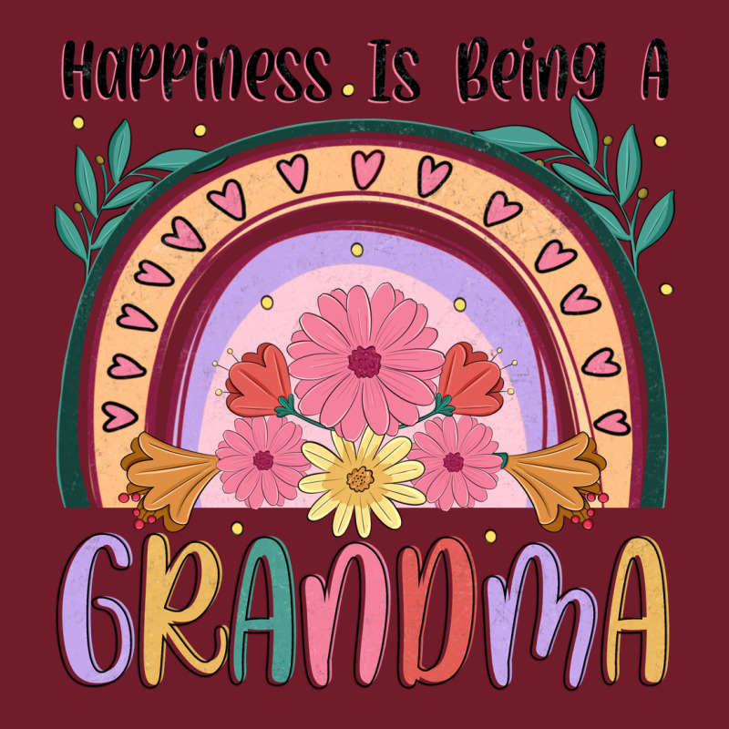 Happiness Is Being A Grandma Zipper Hoodie by JahusDesignShop | Teevron