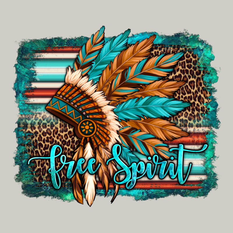 Free Spirit Native American Indian Headdress Heavyweight Hoodie by Artiststas | Teevron