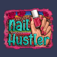 Nail Hustler Serape Leopard Background Heavyweight Hoodie | Teevron