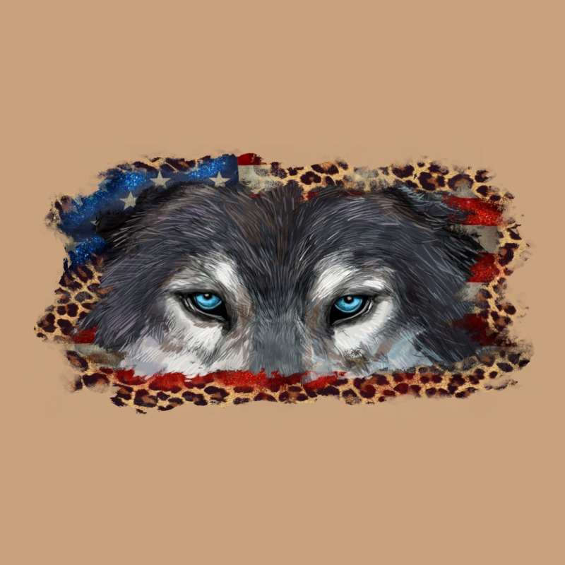 Wolf Eyes American Flag Vintage Tee by RanaPortraitStore | Teevron