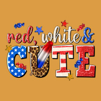Red White And Cute Billie Wilder Urban Heavy Tee | Teevron