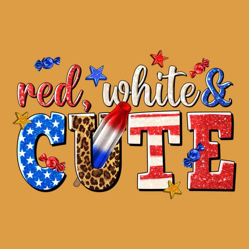 Red White And Cute Billie Wilder Urban Heavy Tee by texasbilliewilder | Teevron