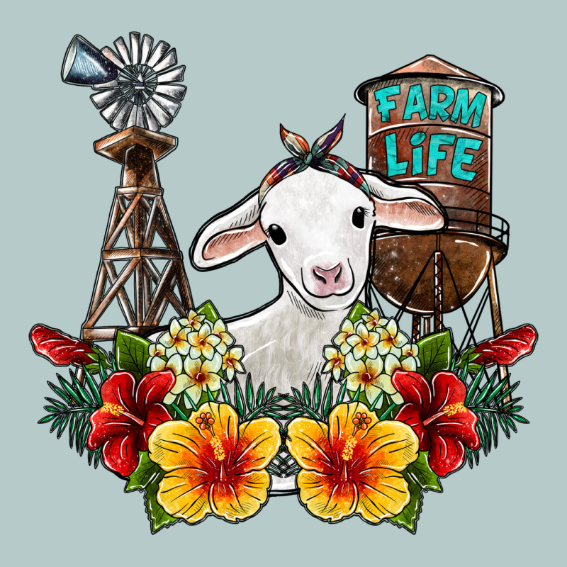 Farm Life Sheep Heavy Core Tee by SublimationCraftShop | Teevron
