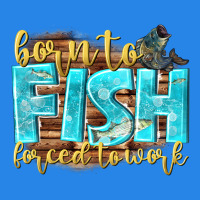 Born To Fish Forced To Work Premium Hoodie | Teevron