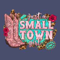 Just A Small Town Girl Cowgirl Boots Vintage Tee | Teevron