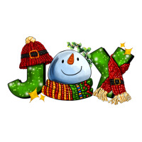 joy for christmas with snowman | Teevron