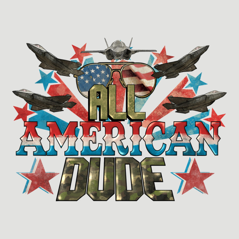 All American Dude 4th Of July Classic Tee by CowGirlArtShop | Teevron