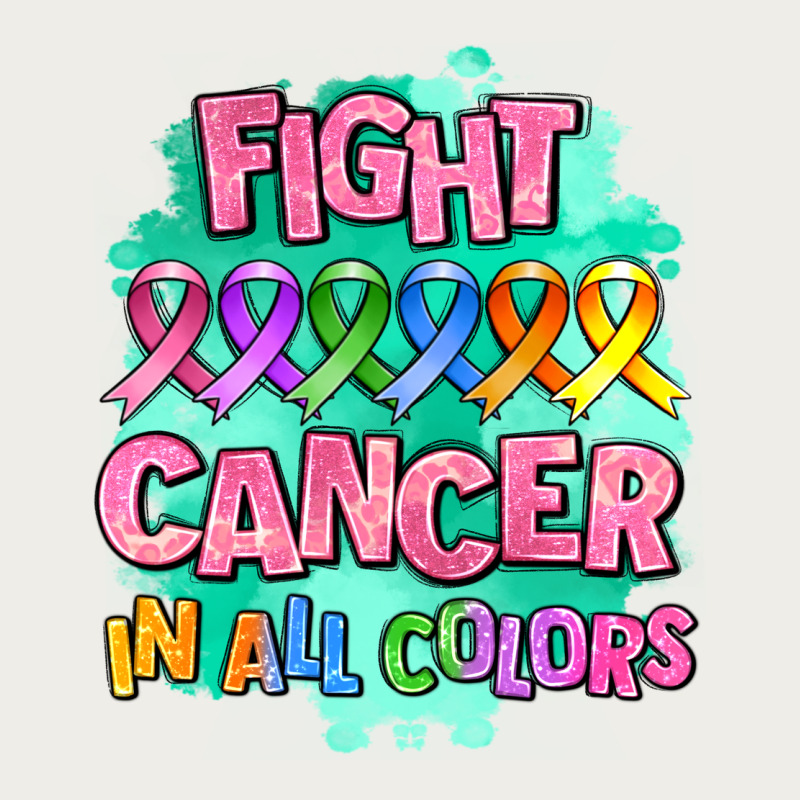 Fight Cancer In All Colors Zipper Hoodie by AdoDesignShop | Teevron
