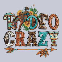 Rodeo Crazy Bucking Bronco Cowboy Heavyweight Hoodie | Teevron