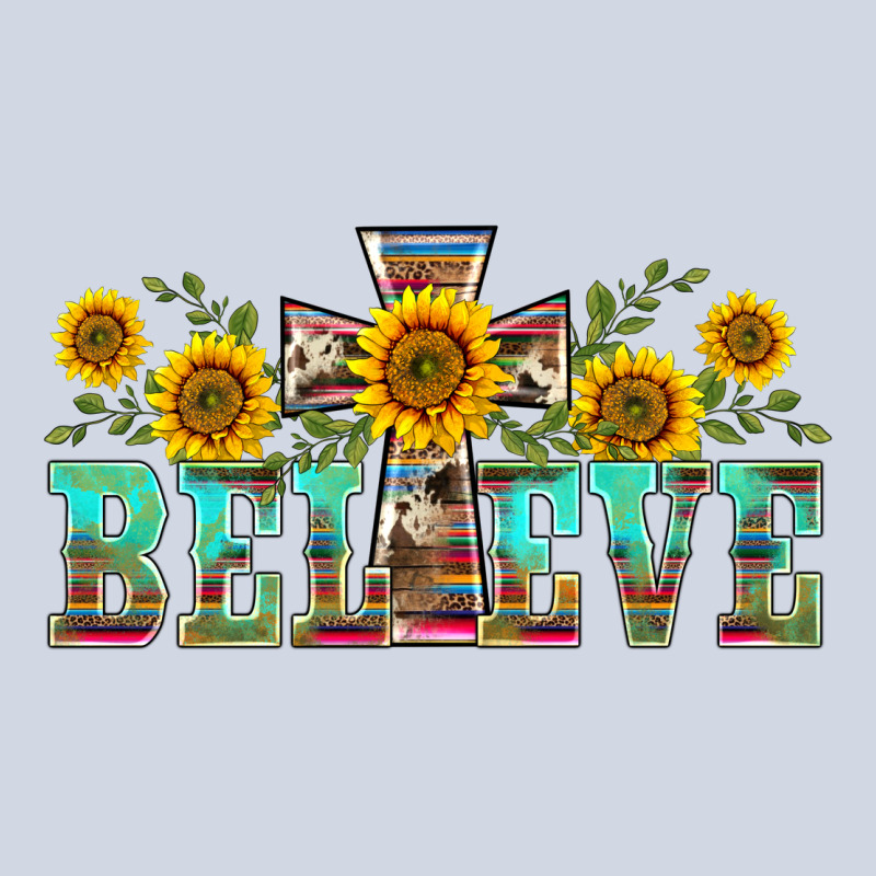 Western Believe Sunflowers Flowers Premium Sweatshirt by BarkalooDesign | Teevron