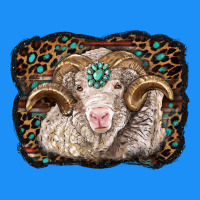 Merino Ram With Leopard Background Classic Tee | Teevron