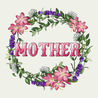 Mother With Floral Wreath Urban Heavy Tee | Teevron