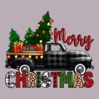 Merry Christmas With Black Truck Vintage Tee | Teevron