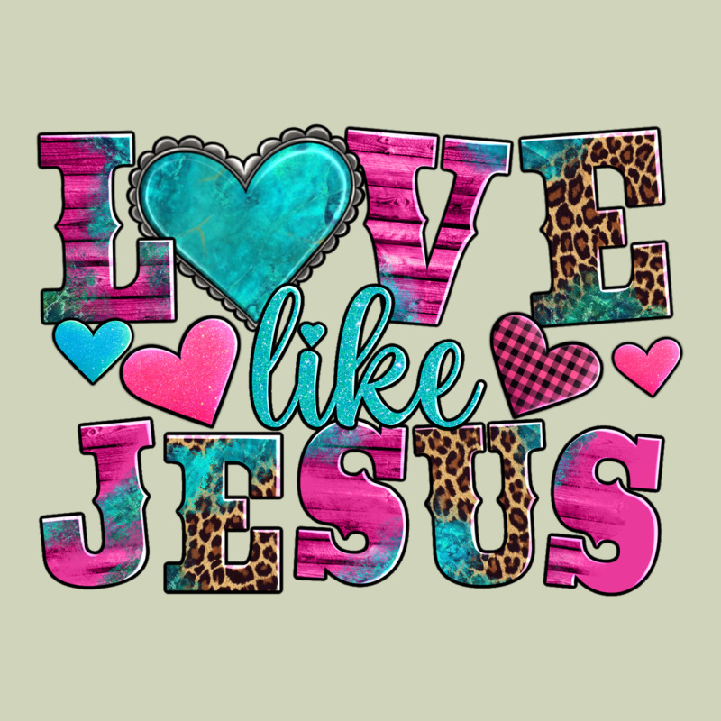 Love Like Jesus Valentine's Day Heavyweight Hoodie by AdoDesignShop | Teevron