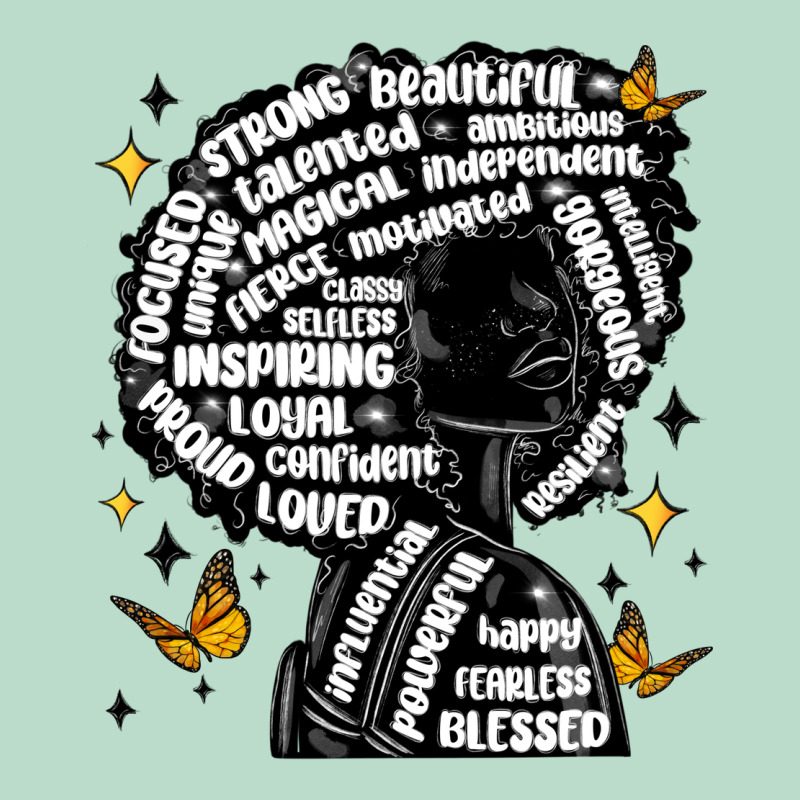 Black Woman Quotes Premium Hoodie by MaliasSmallBusiness | Teevron