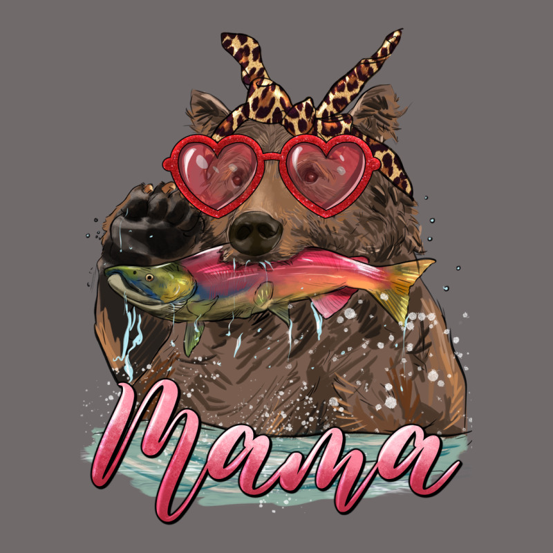 Mother's Day Mama Bear Wıth Bandana And Glasses Urban Heavy Tee by RanaPortraitStore | Teevron