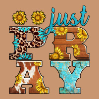 Just Pray Western Sunflowers Heavyweight Hoodie | Teevron