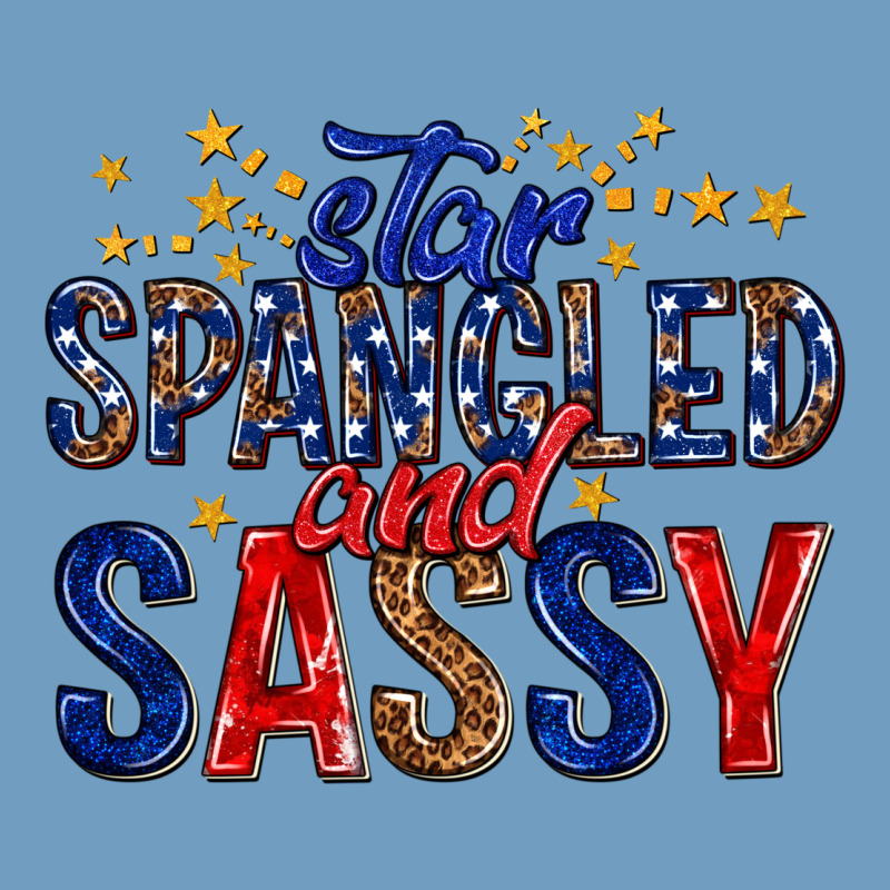 Star Spangled And Sassy Billie Wilder Urban Heavy Tee by texasbilliewilder | Teevron