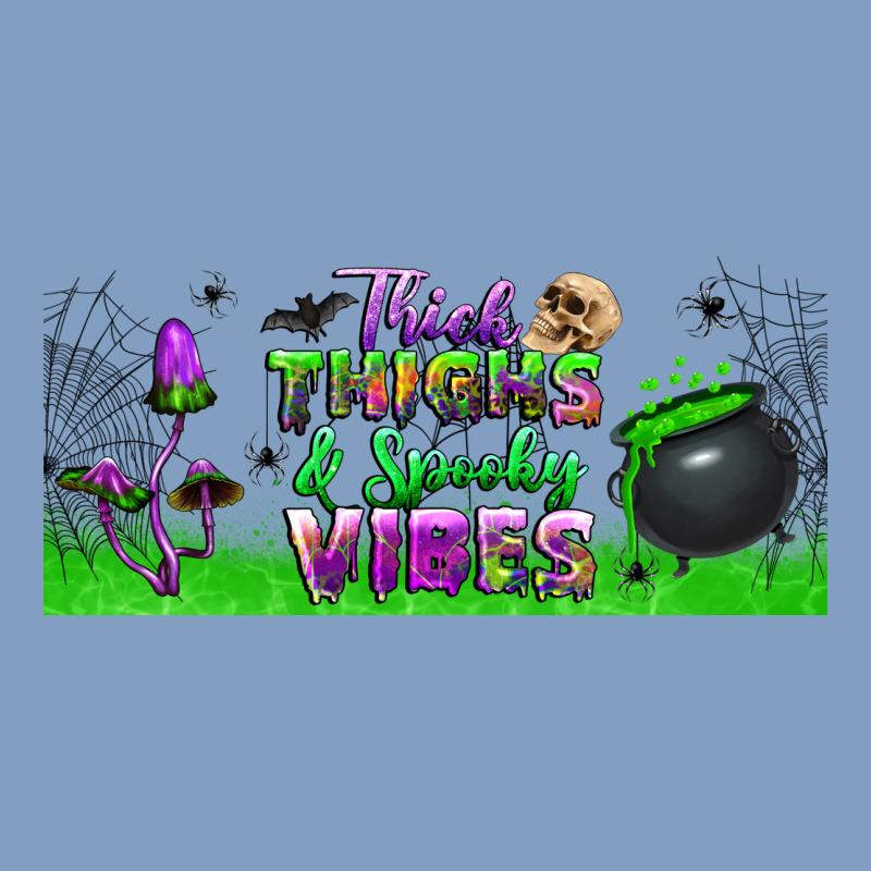Thick Thighs And Spooky Vibes Libbey Glass Urban Hoodie by BundleAndBundleShop | Teevron