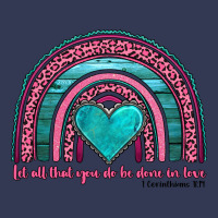 Valentine's Day Rainbow Let All That You Do Be Done In Love 1 Corinthi Heavyweight Hoodie | Teevron