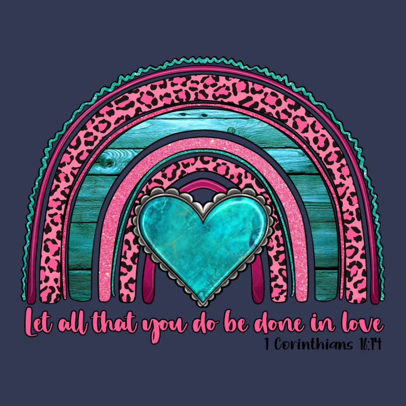 Valentine's Day Rainbow Let All That You Do Be Done In Love 1 Corinthi Heavyweight Hoodie by AdoDesignShop | Teevron