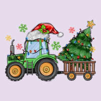 Christmas Tractor Premium Hoodie | Teevron