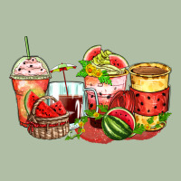 Watermelon Farm Fresh Coffee Cups Urban Heavy Tee | Teevron