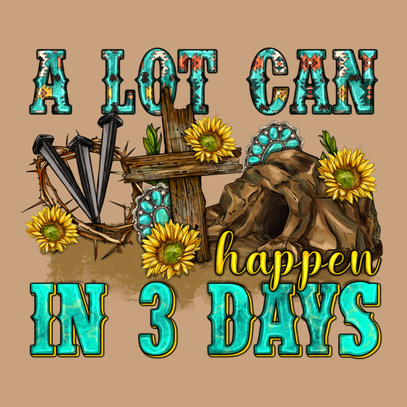 A Lot Can Happen In 3 Days Western Vintage Tee by texasbilliewilder | Teevron