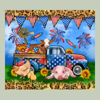America Farm Animals Truck 20oz Skinny Tumbler Classic Tee | Teevron