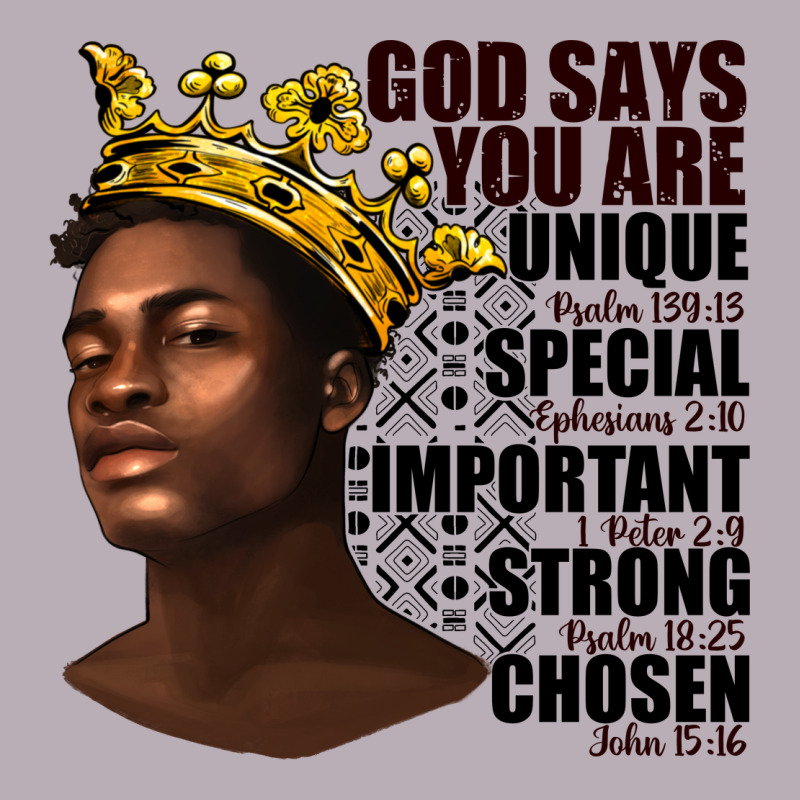 Afro Man God Says You Are Vintage Tee by texasbilliewilder | Teevron