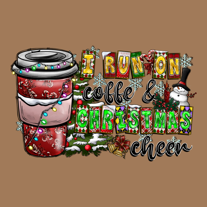 I Run On Coffee And Christmas Cheer Classic Tee by CowhideDigitalArt | Teevron