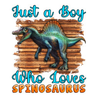 Just A Boy Who Loves Baby Spinosaurus Premium Tee | Teevron