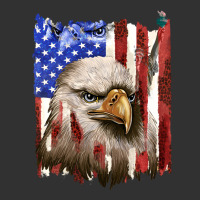 Usa Flag With Eagle Head Urban Heavy Tee | Teevron