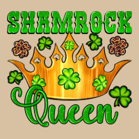 Shamrock Queen Crown Leopard Glitter Heavyweight Hoodie | Teevron