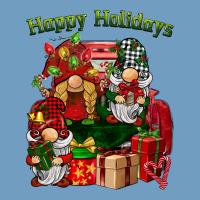 Happy Holidays Gnomes Truck Urban Heavy Tee | Teevron