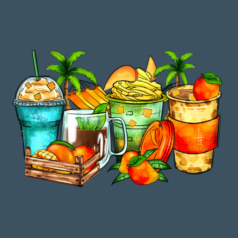 Mango Farm Fresh Coffee Cups Urban Heavy Tee by Zillion Design Studio | Teevron