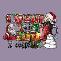 I Believe In Santa And Coffee Classic Tee | Teevron