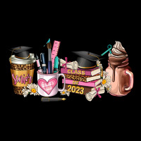 Senior 2023 Graduation Coffee Cups Ladies Tee | Teevron