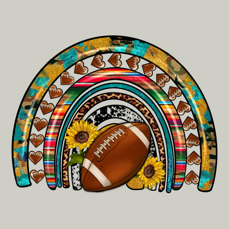 Football Rainbow Heavyweight Hoodie by Artiststas | Teevron