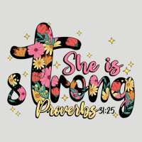 She Is Strong Proverbs 31 25 Zipper Hoodie | Teevron