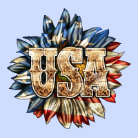 Usa Sunflower Billie Wilder Urban Heavy Tee | Teevron