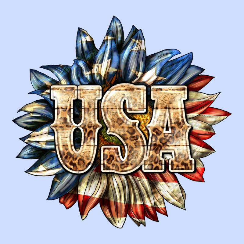 Usa Sunflower Billie Wilder Urban Heavy Tee by texasbilliewilder | Teevron