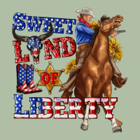 Western Sweet Land Of Liberty 4th July Billie Wilder Urban Heavy Tee | Teevron