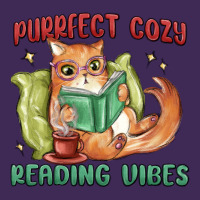 Purrfect Cozy Reading Vibes Premium Hoodie | Teevron
