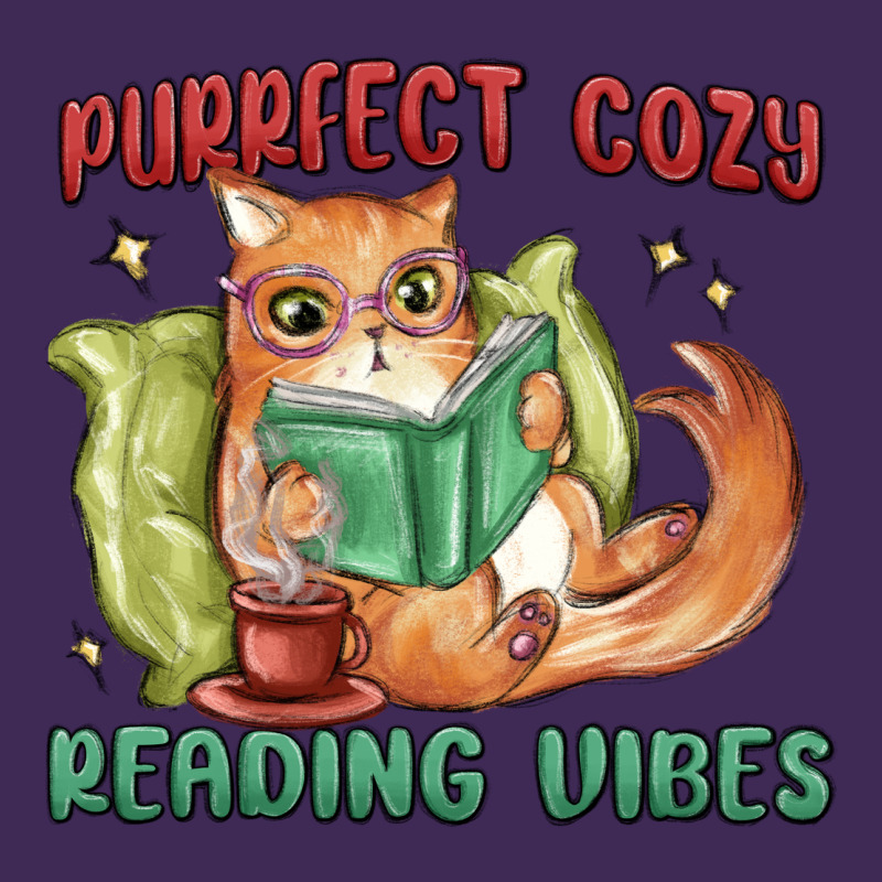 Purrfect Cozy Reading Vibes Premium Hoodie by MaliasSmallBusiness | Teevron